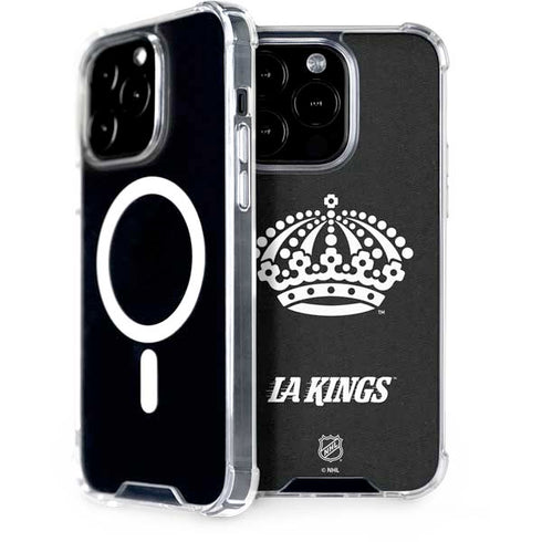 NHL Los Angeles Kings Black Background iPhone 15 Pro MagSafe Case